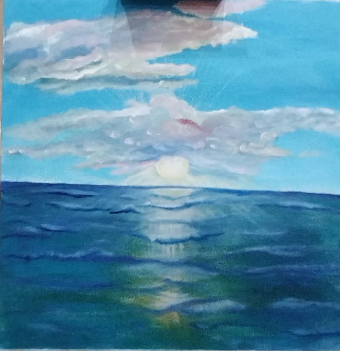 Штиль - Чон - Paintings & Prints, Landscapes & Nature, Beach & Ocean ...