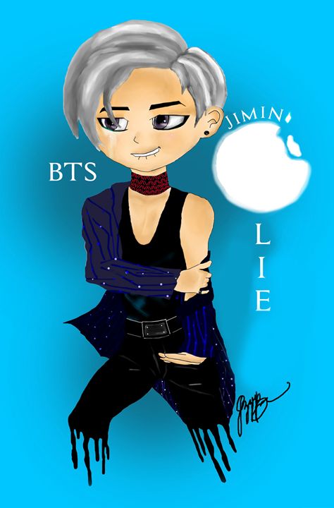 BTS Jimin / Park Ji-min Mini Print – YanimatorART