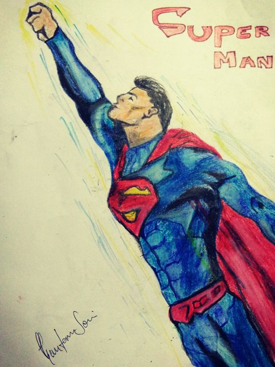 Superman - GTS Arts - Drawings & Illustration, People & Figures, Animation, Anime, & Comics, Comics - ArtPal Superman - GTS Arts - Drawings & Illustration, People & Figures, Animation, Anime, & Comics, Comics - ArtPal