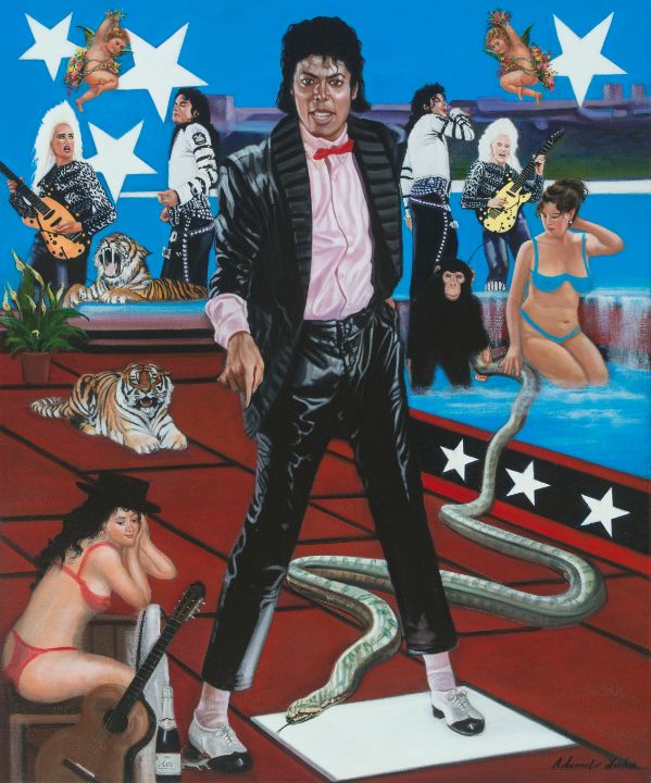 Michael Jackson From Billy Jean - Alexander Taylor Dickie