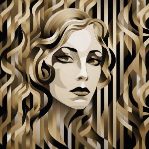 Art Deco Woman - JKF