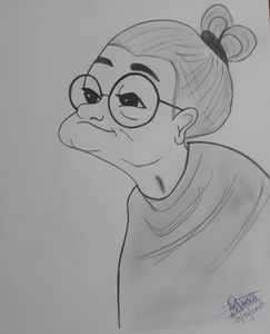 Cheerful Grandma