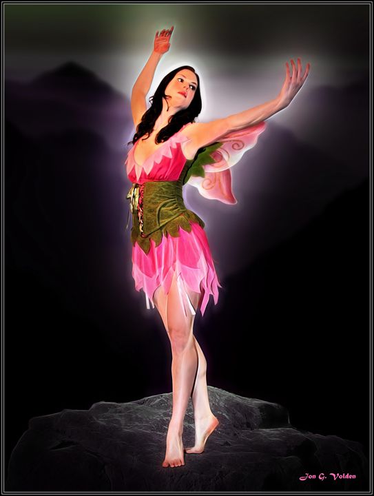 Fairy Rising - DunJon Fantasy Art - Paintings & Prints, Fantasy ...