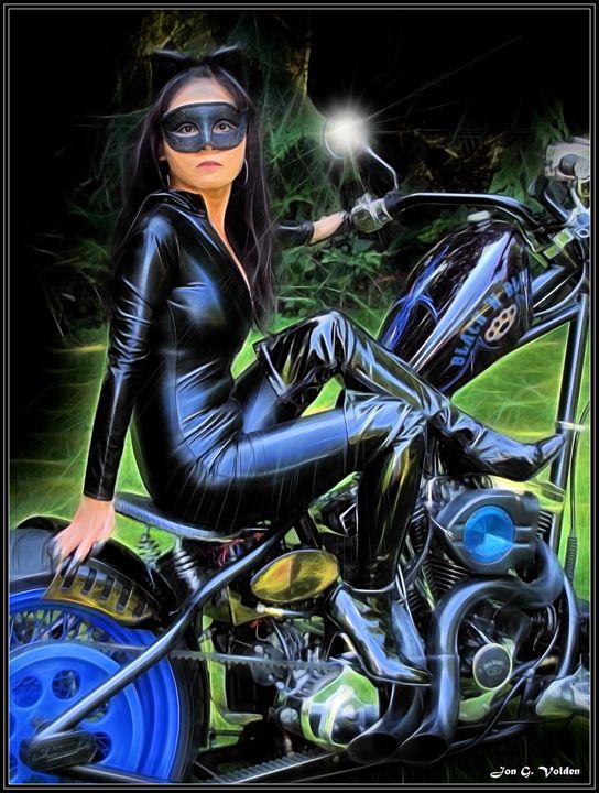 The Whip Of The Cat Woman by Jon Volden
