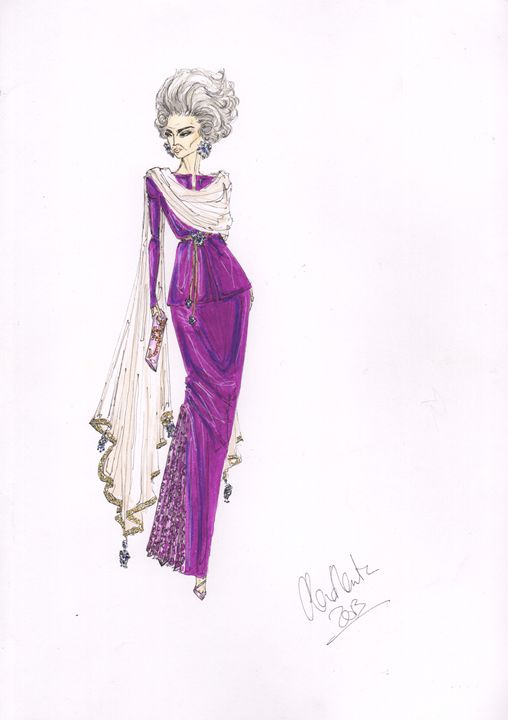 Business in the Kingdom - Alex Newton Fashion Art