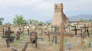 Taos Pueblo Tower