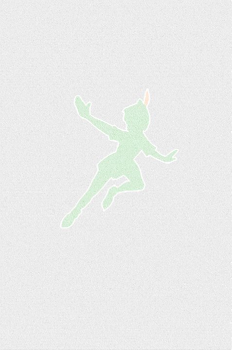 Peter Pan Book Poster - Mickey's Wall Art