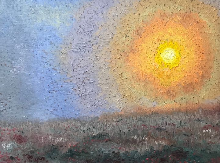 “Sunrise Over a Meadow” - Art by Vlad