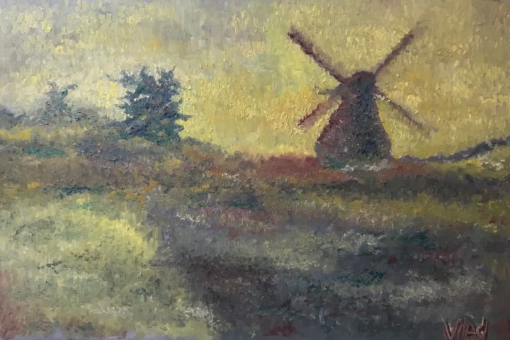 “The Old Windmill” - Art by Vlad