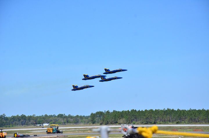 Blue Angels Takeoff - Surf Art by DJ