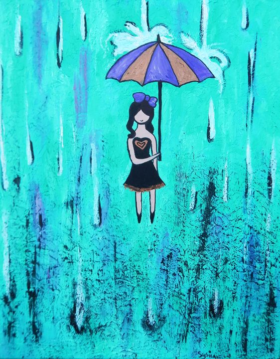 Girl in the Rain - Sysica's Imaginarium