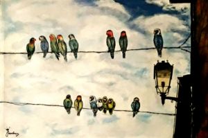 Birds on the Line