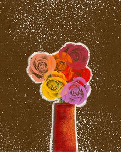 Roses in a vase 2