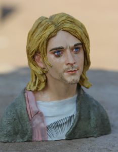 Kurt Cobain figurine