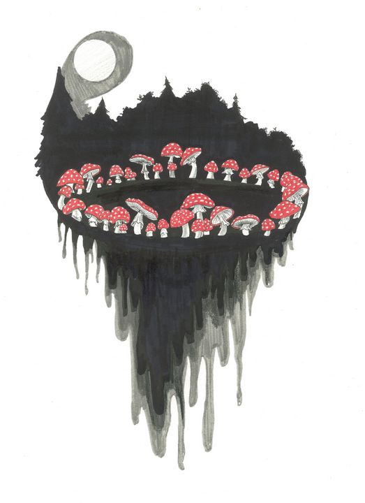 Fairy Ring MC Squared Art Drawings & Illustration, Fantasy & Mythology, Magical, Fairies