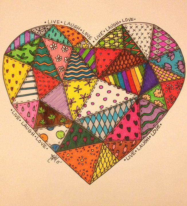 Pieces of my heart - Eye Candy Arts