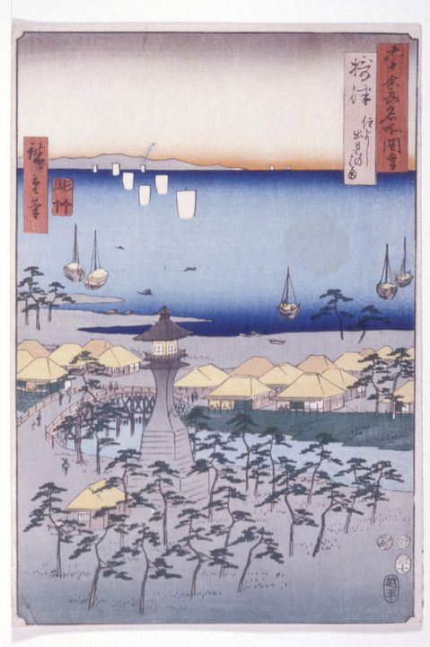 Hiroshige~Settsu - Classical art