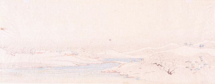 Hiroshige~Winter Landscape; Province - Classical art