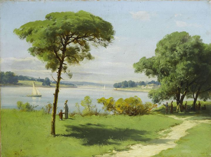 Hoca Ali Rıza (Turkish, 1864-1939)~L - Classical art