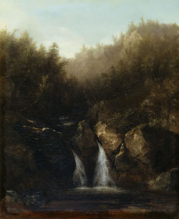 Homer Dodge Martin~Bash Bish Falls - Classical art - Paintings & Prints ...