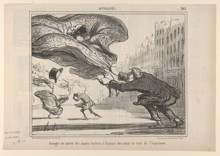 Honoré Daumier~Danger de Porter des - Classical art