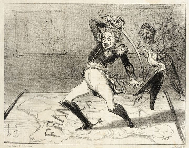 Honoré Daumier~L'Empereur Nicolas tr - Classical art
