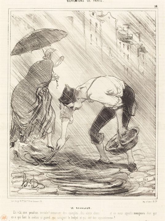 Honoré Daumier~Le Ravageur - Classical art