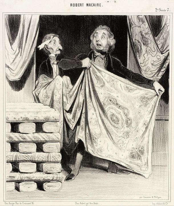 Honoré Daumier~Nouveautés philantrop - Classical art