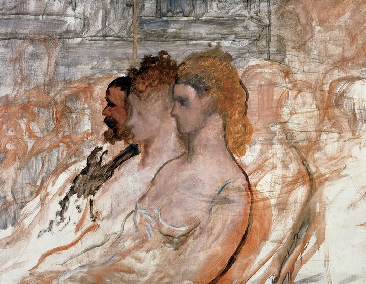 Honoré Daumier~Orchestra Stalls - Classical art