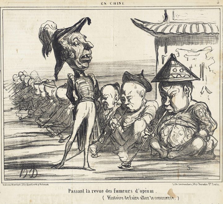 Honoré Daumier~Passant la revue des - Classical art