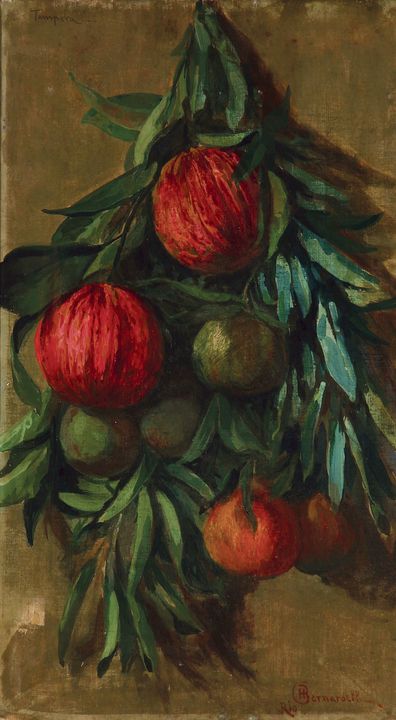 Henrique Bernardelli~Frutas do norte - Classical art