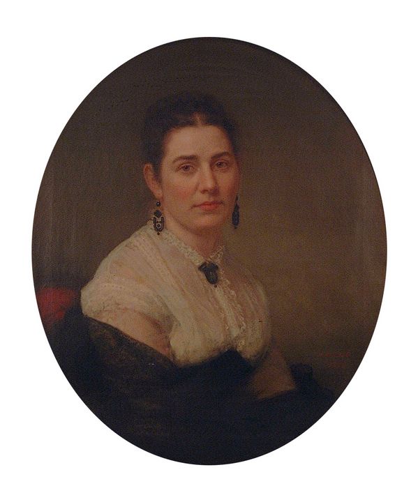 Henry Augustus Loop~Portrait of Mrs. - Classical art