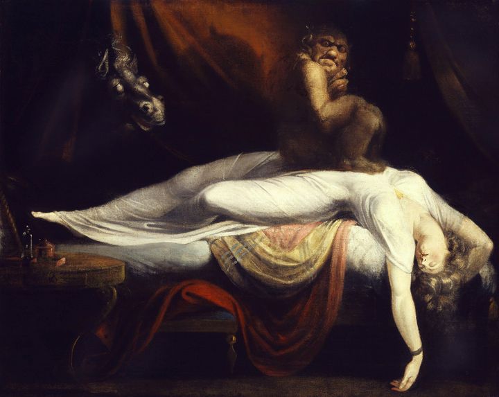 Henry Fuseli~The Nightmare - Classical art