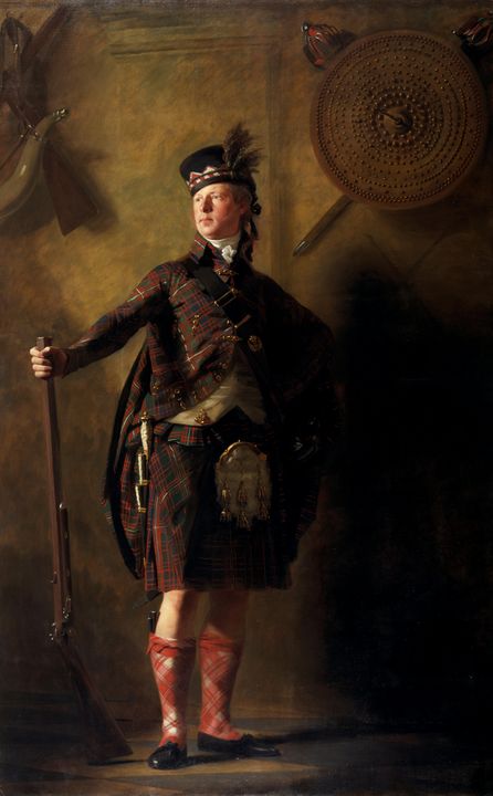 Henry Raeburn~Colonel Alastair Ranal - Classical art