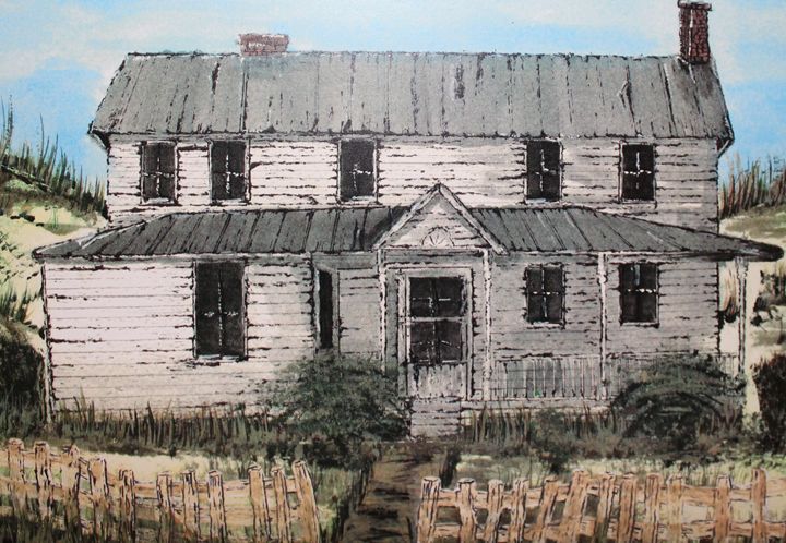 Old House On The Hill J T Arts Paintings Prints Buildings   5 15 1 22 20 21 41m 