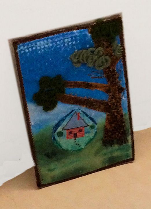 little house on the prairie art - sylvia