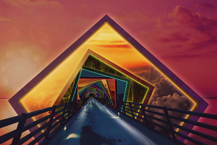 Rainbow Bridge of a Thousand Colors - Jaya Prime