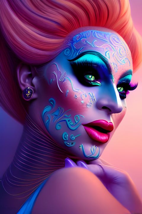 The Beauty of Drag #4 - Cambria Rose - Digital Art, People & Figures ...