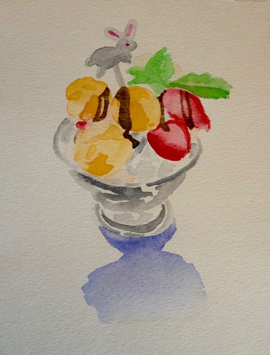 Parfait - Simply Sweet - Paintings & Prints, Food & Beverage, Dessert &  Candy, Ice Cream & Milkshakes - ArtPal