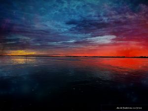 Evening sunset