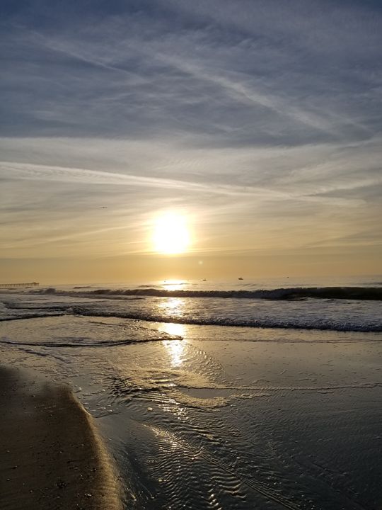 Morning sun over Mrytle Beach - kathleen Kennedy