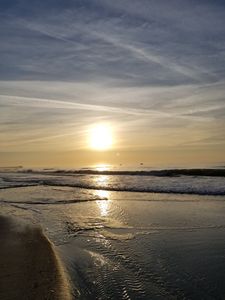 Morning sun over Mrytle Beach