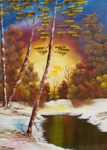 Golden forest