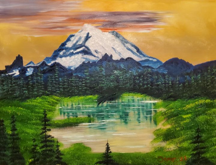 Mt. Rainier National Park - Sofic art