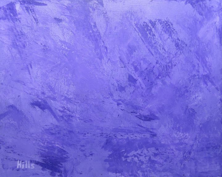 the Color of Purple - Chris Hills Art