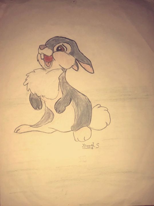 Thumper - Hannah's artwork