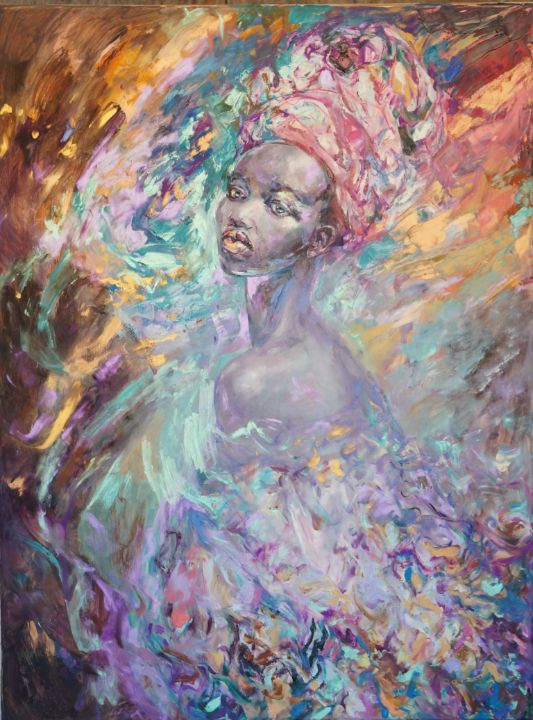 Phoenix - Anna Privaloff - Paintings & Prints, Ethnic, Cultural ...