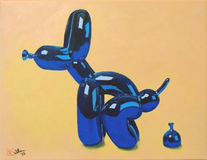 Balloon Dog Business William Evard Humphrey Paintings Prints