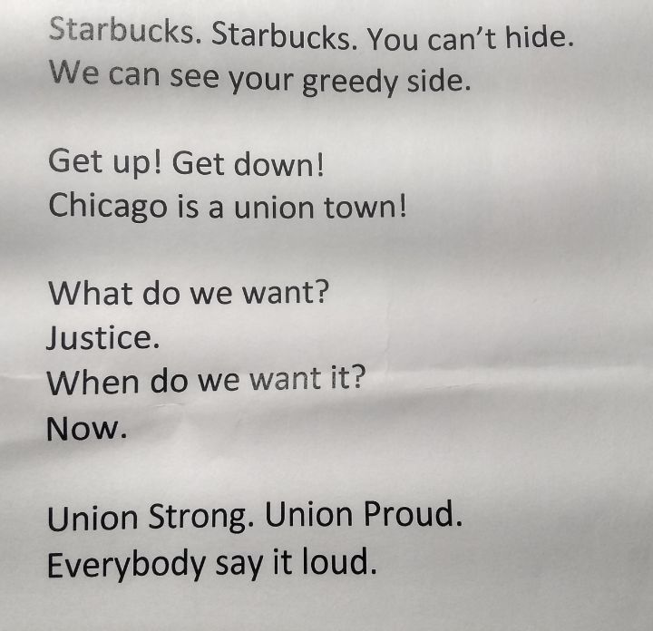 Union at Starbucks - Weinberg's Art