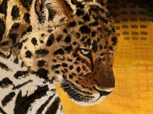 Pink Leopard - KLD ARTHOUSE - Digital Art, Animals, Birds, & Fish